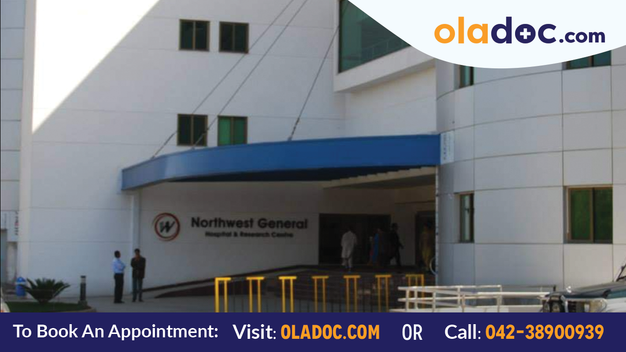 Front View of Northwest General Hospital Peshawar